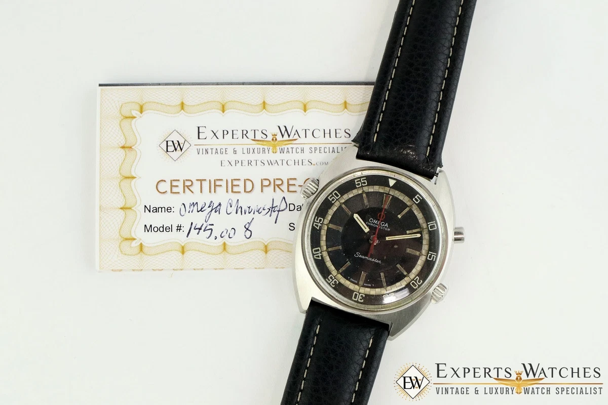 Omega seamaster chronostop shop 145.008