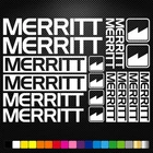 FITS Merritt BMX Vinyl Decals Sheet Bike Frame Cycle Cycling Bicycle Mtb