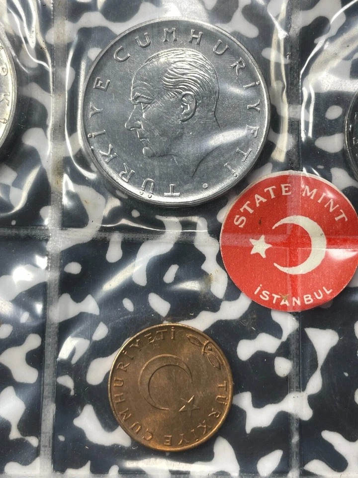 1965 Turkey 6x Coin Uncirculated Mint Set Lot#B2114 With Case & C.O.A. - Image 4 of 4