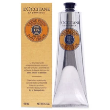 Shea Butter Foot Cream - Dry Skin by L'occitane for Unisex - 5.2 oz Foot Cream