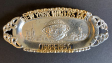 Vintage 1964-1965 New York World's Fair Unisphere US Steel Metal Trinket Tray
