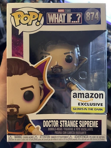 Funko Pop! Vinyl: Marvel - Doctor Strange Supreme (GITD) #874 - Amazon Exclusive