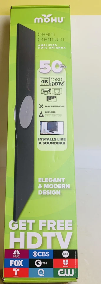 Antena HD amplificada interior/exterior Mohu Beam Premium MH-110016-Totalmente nueva Foto 2 de 4