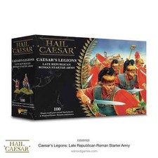 CAESAR'S LEGIONS . LATE REPUBLICAN ROMAN STARTER - HAIL CAESAR - WARLORD GAMES