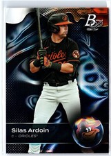2023 Bowman Platinum #TOP-88 Silas Ardoin Top Prospects
