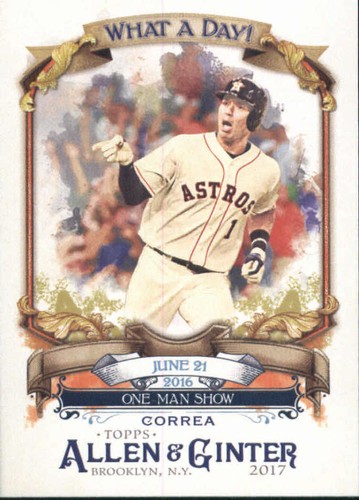 2017 Allen and Ginter - What a Day Inserts - Singles - You Pick - Bild 12 von 67