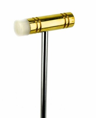Watch Maker Jewelers Brass Nylon Dual Face Hammer Jewelry Making Tool Head Steel