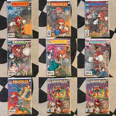 ***YOU PICK*** KNUCKLES The Dark Legion Archie Comics #1-#16 Backed & Bagged