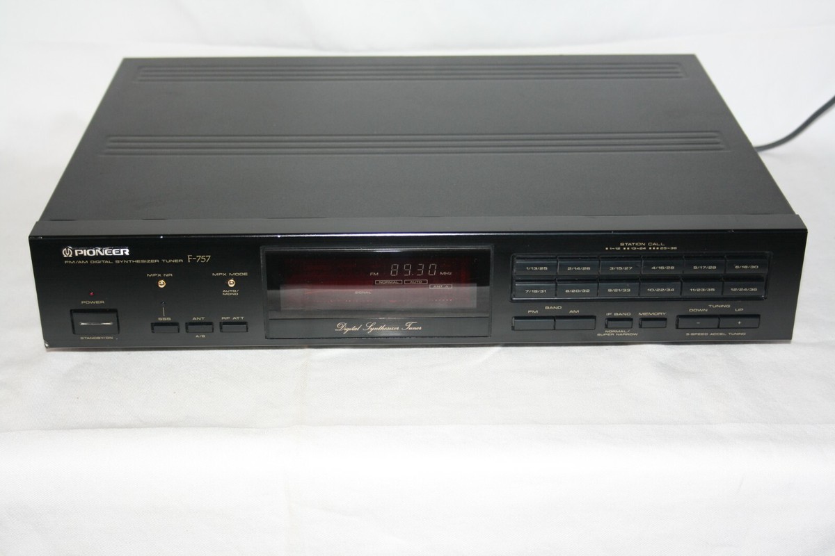 X512 パイオニア FM/AM チューナー デジタルシンセサイザー F-757 X512
