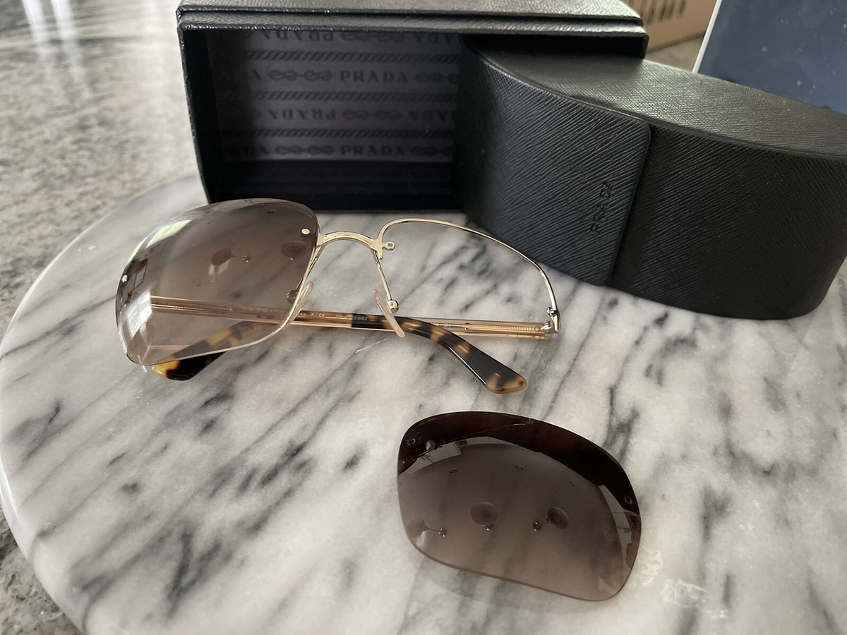 PRADA Sunglasses SPR 63V (Unisex) - Authentic - Needs Two