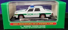 2003 HESS MINI PATROL CAR 6th in Series new nip 4" cop police car automotive gas