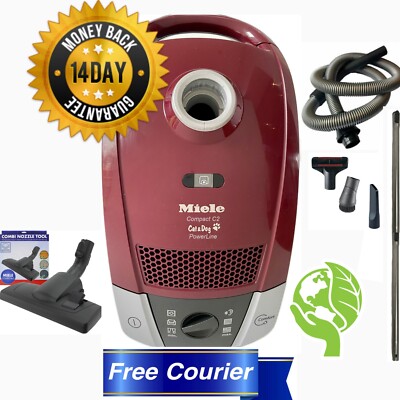  Professionell überholter leistungsstarker Miele C2 Compact Cat & Dog Staubsauger