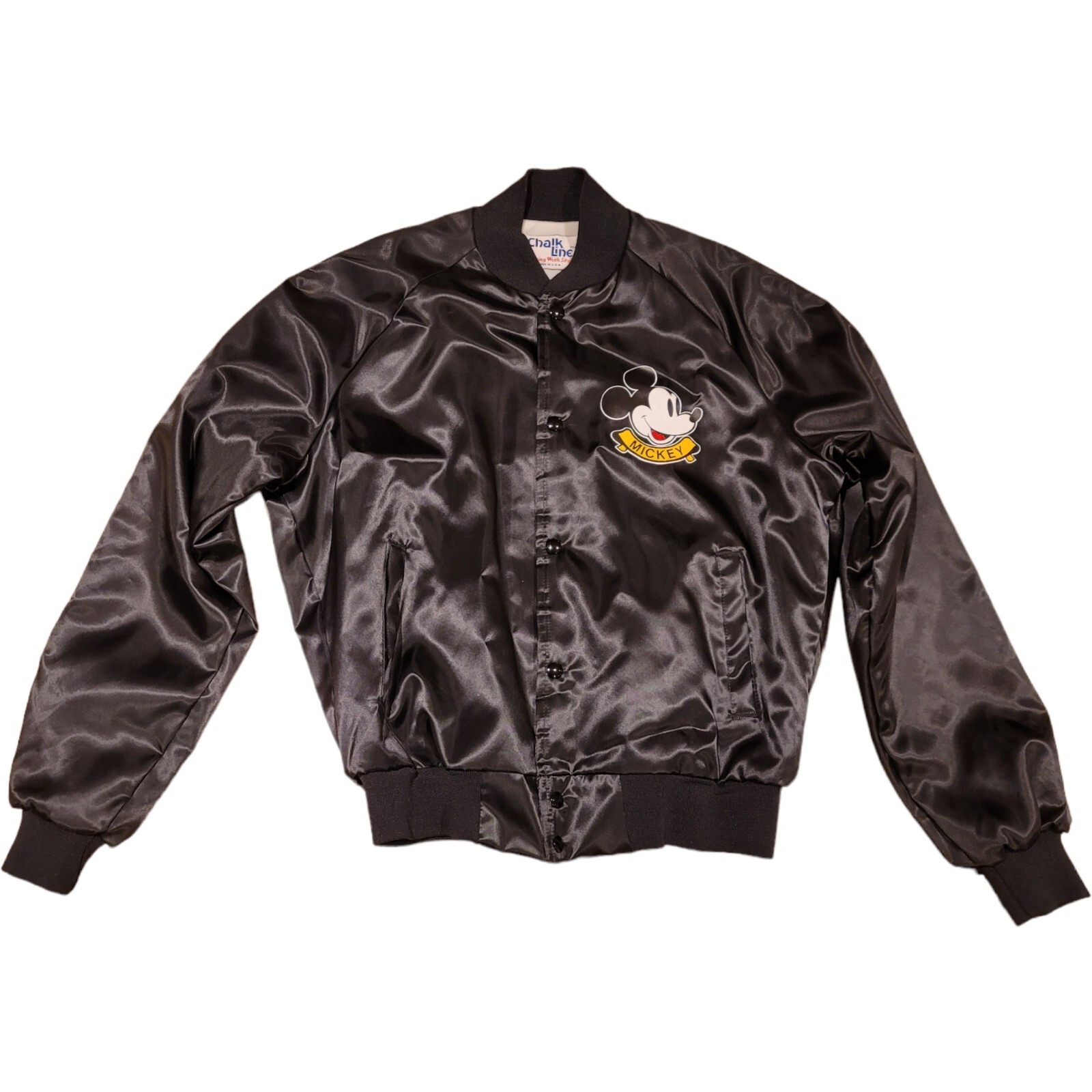 Chalk Line Vintage Disney Mickey Mouse Satin Jacket S… Gem