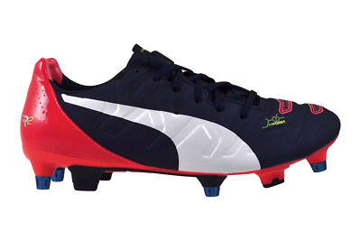 Puma Evo Power 2.2 Mixed SG peacoat white plasma Fußballschuhe blau 103212 01