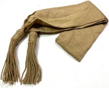 CIVIL WAR OFFICER NCO BUFF WOOL UNIFORM SASH- GENERAL STAFF