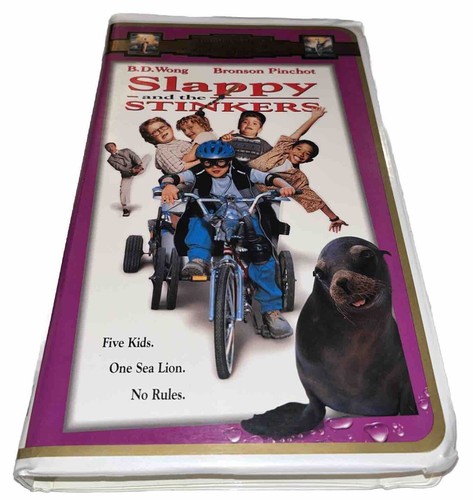 VINTAGE Slappy and the Stinkers Clamshell VHS Tape Movie 1998 Family
