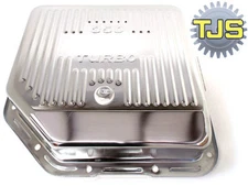 . 350 transmission oil pan Deep New Finned with Drain Plug 