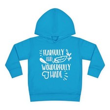 Fearfully and Wonderfully Made Toddler Hoodie, Cute Kids Hoodie, Inspirational