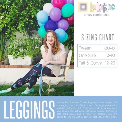 NEW Russian Doll OS Leggings LuLaRoe one size - Picture 5 of 5