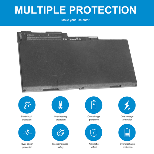 Replacement For HP EliteBook 840 845 745 750 G1 G2 Battery CM03XL HSTNN-IB4R CM0 - Picture 7 of 13