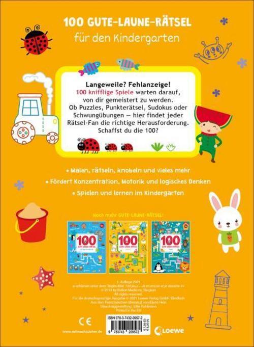 Thumbnail - 100 Gute-laune-rätsel Für Den Kindergarten Loewe Kreativ