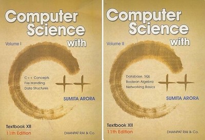 Computer Science with C++ Vol I & II combo by Sumita Arora