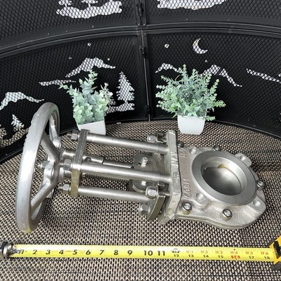 NEW- NPV Duco CG8M 3  Knife Gate Valve CG8M/317 Class 150 V125-4