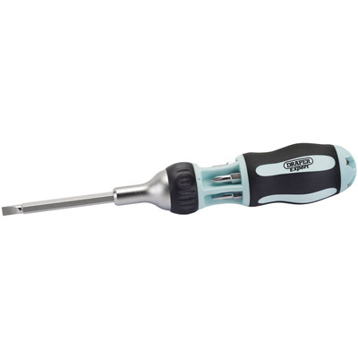 Draper Expert Soft Grip 7 in 1 Spezialeinsätze Schraubendreher & Bit-Set 1/4'' Sechskant