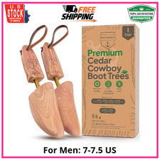 HOUNDSBAY Cowboy Boot Trees Cedar Western Boot Tree for Men  Women Shoe Tree...