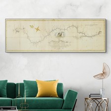 1810 Map of Mississippi River Lewis & Clark, Pike & Early U.S. Exploration Print