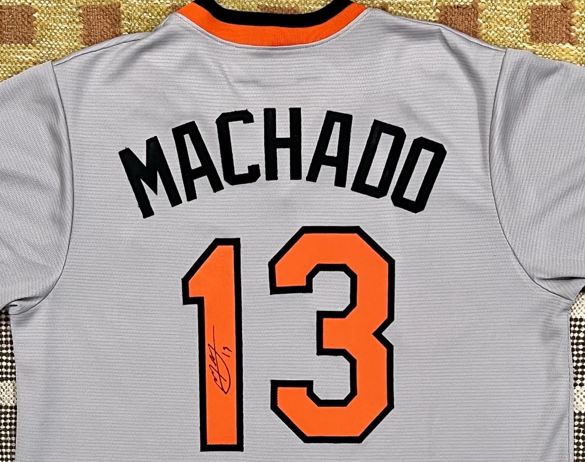 Manny Machado Baltimore Orioles Baseball MLB Original Autographed