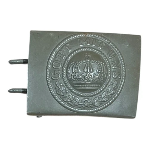WW1 Imperial German Gott Mit Uns Belt Buckle Military Original Period Item