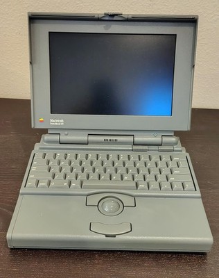 Vintage Apple Macintosh PowerBook 145 - Powers On/For Parts/Repair, 2nd Owner