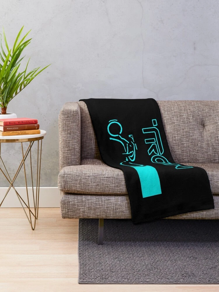 Disney Tron Lightcycle Cozy Fleece Blanket