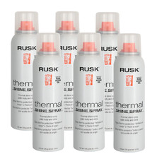 6 PACK Rusk Thermal Shine Spray 4.4oz / 142ml  6 Pack 