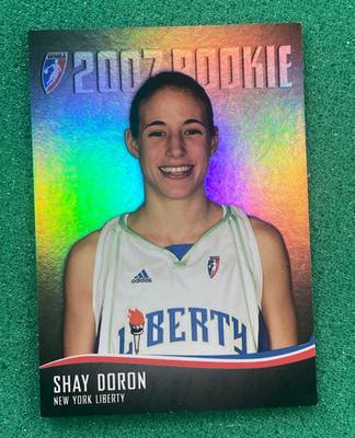 2007 Rittenhouse WNBA-2007 Rookie Shay Doron #RC15 173/444 (RC) -NY Liberty
