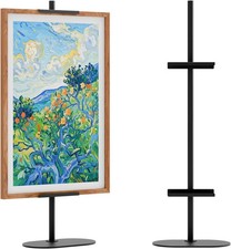 Tabletop Easel Stand Adjustable Picture Frame Holder for Display 30" H Metal
