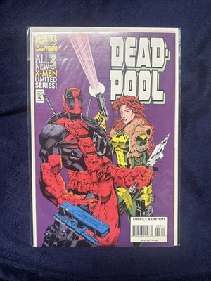 Deadpool Limited Series 3 Vf Condition 1994 mint new  