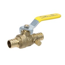 1 Pack  XFITTING 3/4 Pex Ball Valve with Drai...