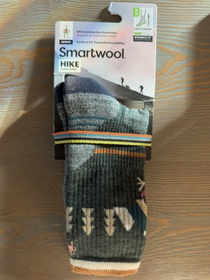 Smartwool Everyday Margarita Women's Crew Socks, White, Medium Hiking Camp Fall