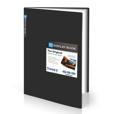 Art Portfolios 11''x17'', Large Portfolio Folder with 30 Pockets & Black Inner ...