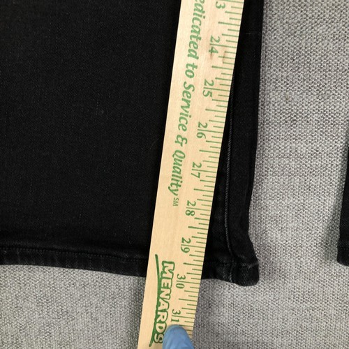 American Eagle Jeans Womens 0 Black Curvy High Rise Flare Next Level Stretch - Picture 3 of 15