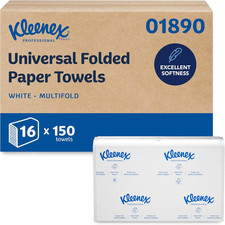 Kleenex Professional Universal Multifold Paper Towels, Bulk 01890 , Absorbency