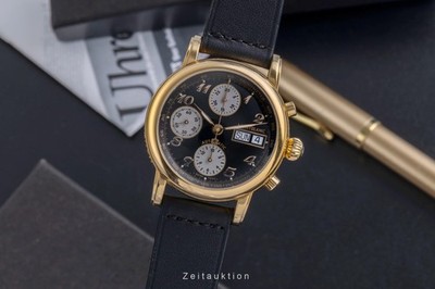 Montblanc Meisterstück Star Chronograph Automatik Stahl / PVD Ref. 7016 Box