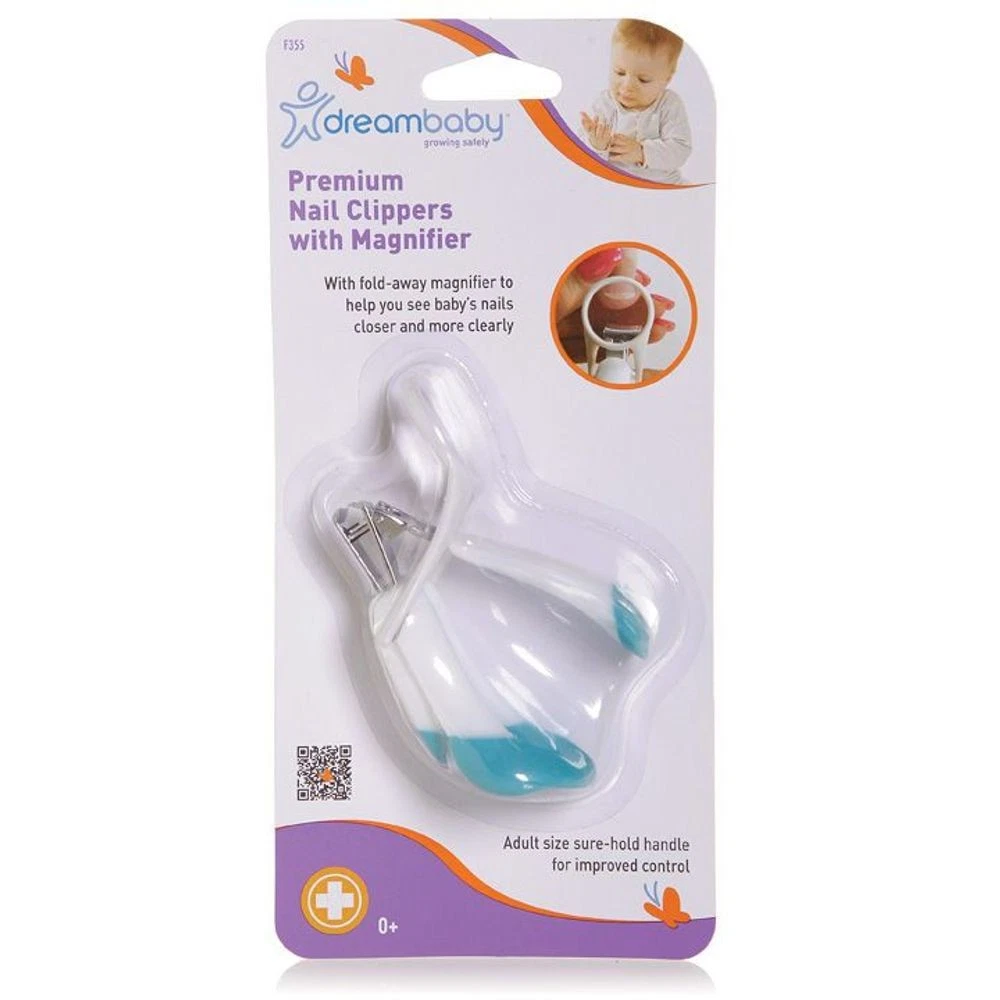 Dreambaby Nail Clippers With Magnifying Glass Dreambaby
