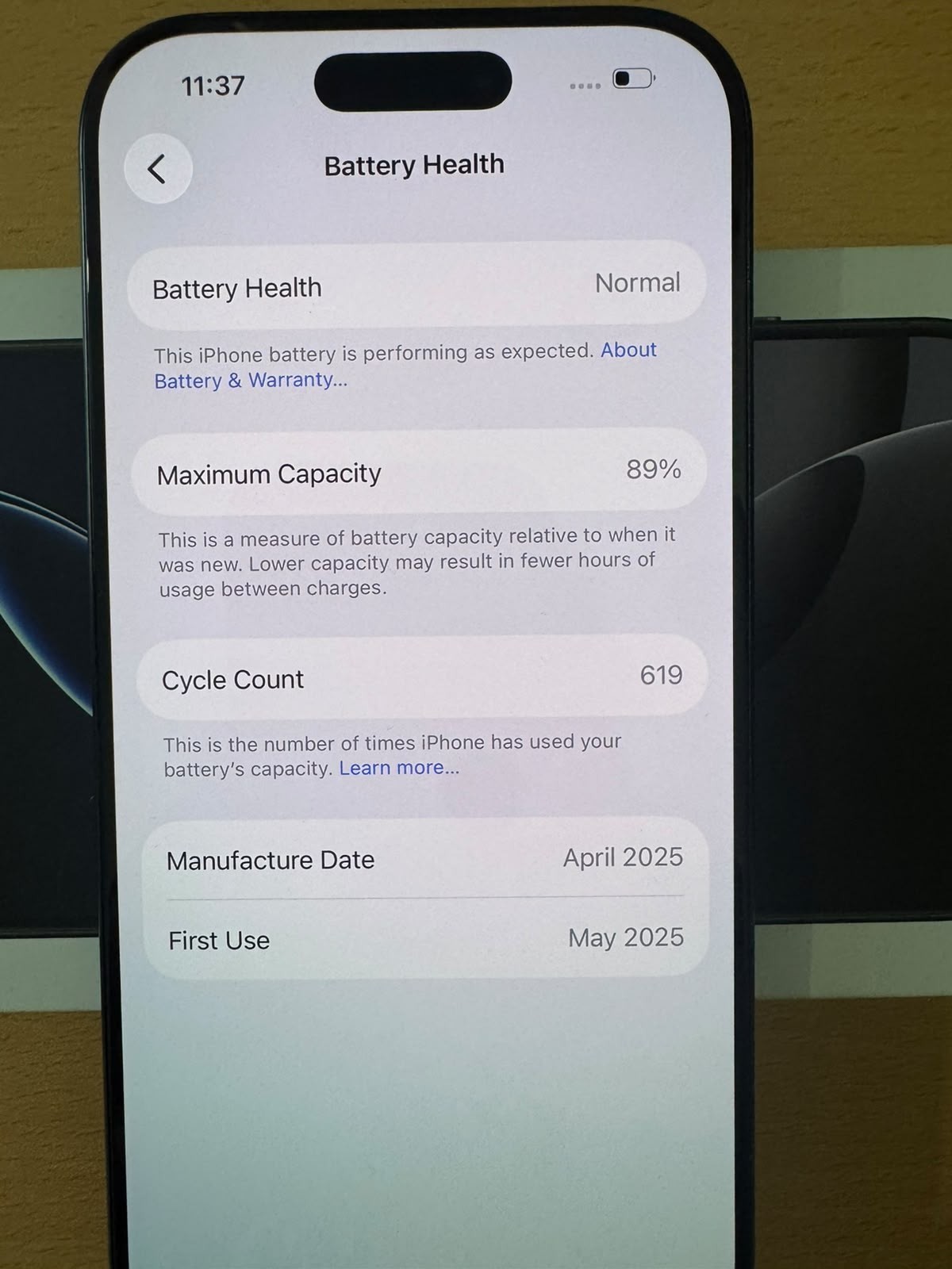 Apple iPhone 16 Pro 256GB, Black Titanium, Unlocked, Boxed