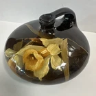 Weller Louwellsa Pottery Brown Ewer Jug Vase Beautiful Yellow Flowers 🌼💛🤎