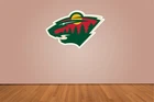 Minnesota Wild Indoor Wall Vinyl Decal Sticker 5" - 52"