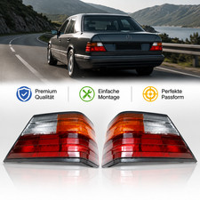 Paar dreifarbige Rückleuchtenscheiben Für Mercedes W124 E-Klasse 85-93 Limousine Paar dreifarbige Rückleuchtenscheiben Für Mercedes W124 E-Klasse 85-93 Limousine