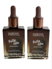 2 Pack Physicians Formula  Butter Glow Bronzing Serum Sunkissed Glow 